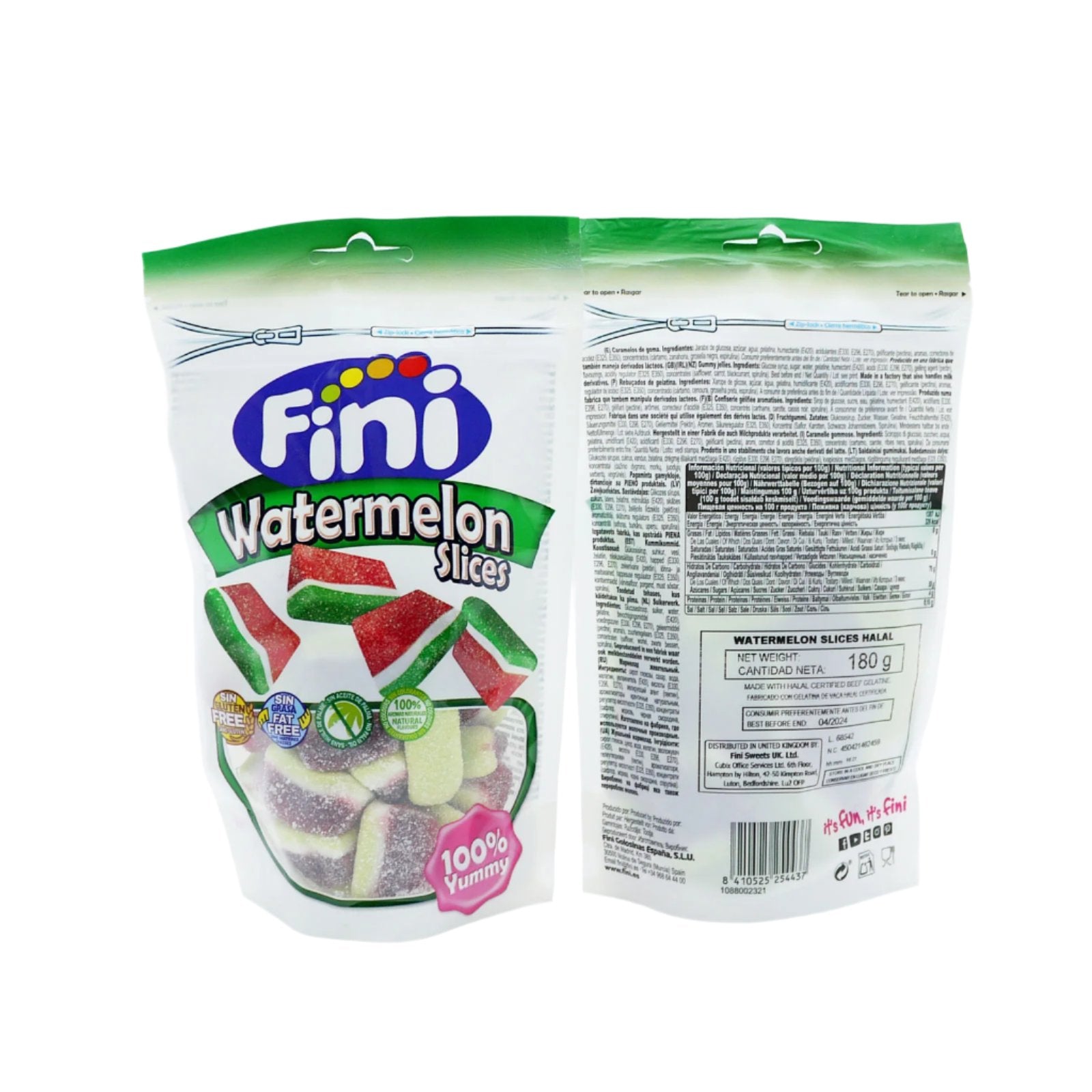 Fini Watermelon Slice 150g | High Quality Chocolate & Sweets Online - Product Image Fini Watermelon Slice 150g | High Quality Chocolate & Sweets Online - Product Image